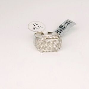 Real diamond ring for men, size 11, 1/2 ct diamond ring free appraisal Huge sale